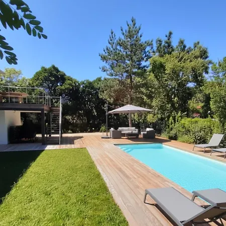 Belle Moderne 6 Et Piscine Chauffée- Au Moulleau *
